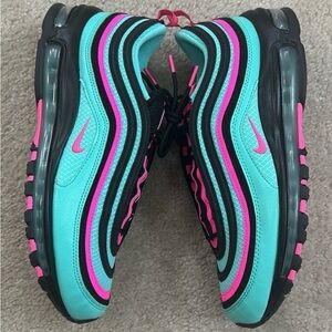 Nike shoes. Colorful & fun for working out or just a causal day out!